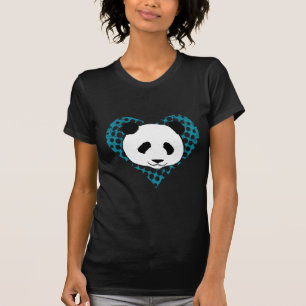 T-shirts panda do amor