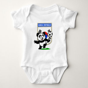 T-shirts Panda do futebol de Coreia do Sul