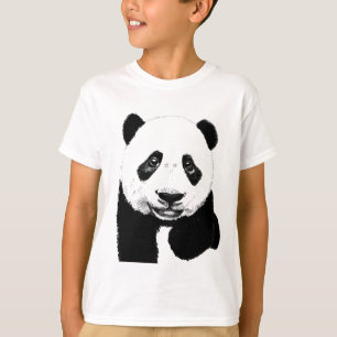 T-shirts Panda drawing