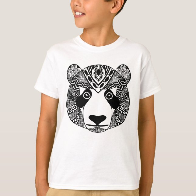 T-shirts Panda inspirada (Frente)