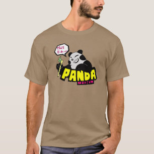 T-shirts Panda-monium (sua um pandemónio)