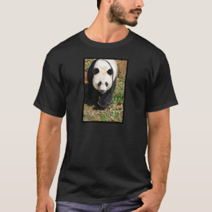 T-shirts Panda preto e branco