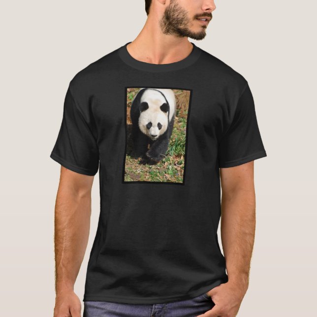 T-shirts Panda preto e branco (Frente)