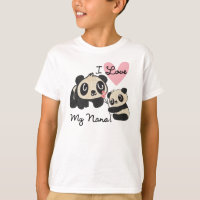 Pandas eu amo minha Nana