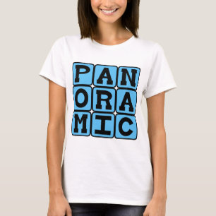 T-shirts Panorâmico, Estilo Fotográfico
