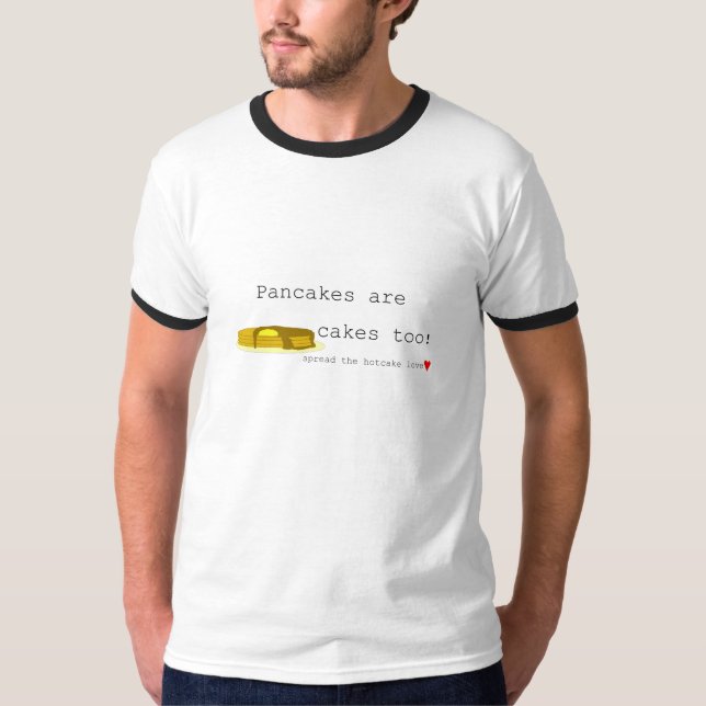T-shirts panquecas (Frente)