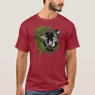 T-shirts Pantera entre Folhas