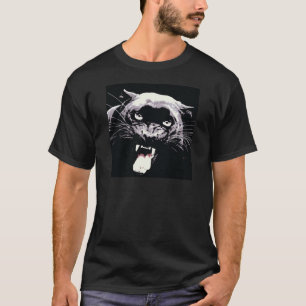 T-shirts Pantera Jaguar Preta