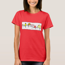 T-shirts Pão-Vintage, Batata, Leite e Outras Comidas