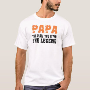 T-shirts Papá (alaranjada)