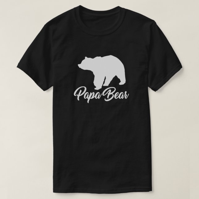T-SHIRTS PAPA BEAR BEAR BEAR BEAR BEAR PADRE SON GIFT (Frente do Design)