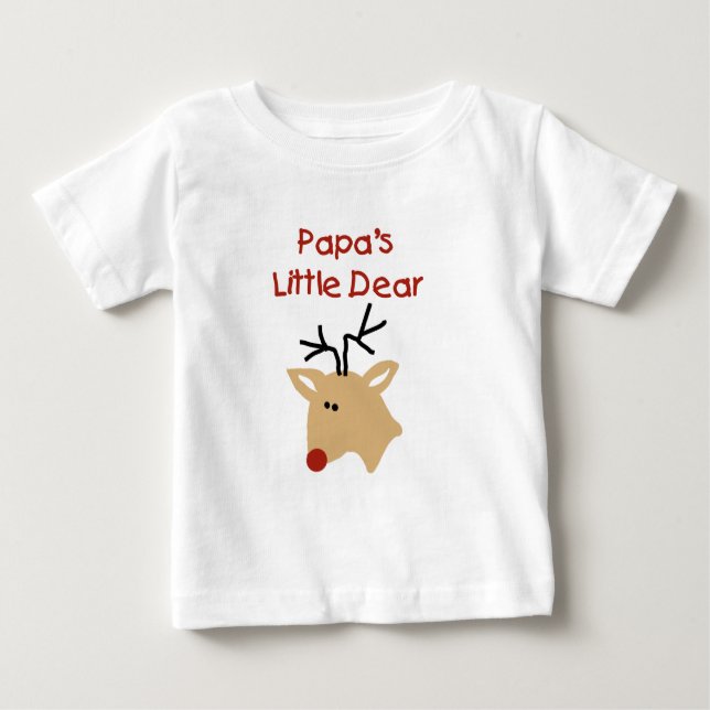 T-shirts Papá, Caro Pai Natal (Frente)