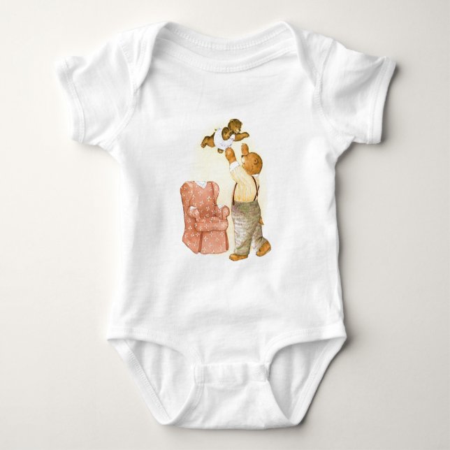T-shirts Papá e Bebê Urso (Frente)