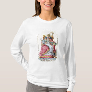 T-shirts Papa Pius VI (1717-99) 'de DES Estampes de