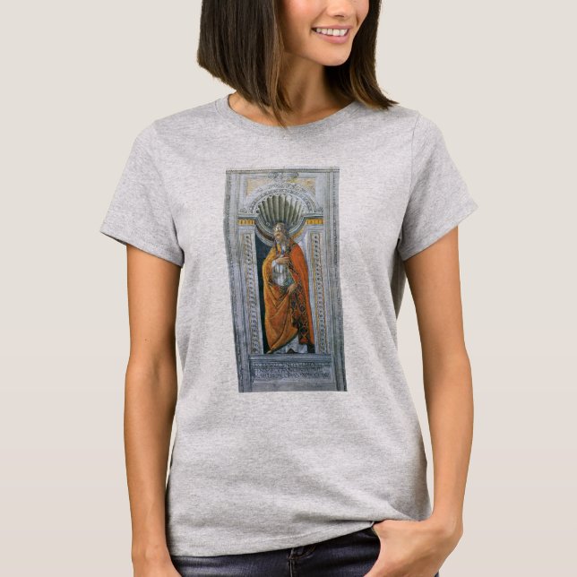 T-shirts Papa Santo XVI II por Sandro Botticelli (Frente)