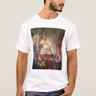 T-shirts Papa VIII em St Peter no Sedia Gestatoria