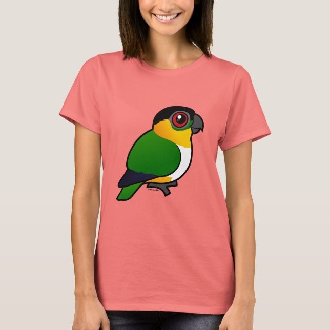 T-shirts Papagaio de cabeça negra (Frente)