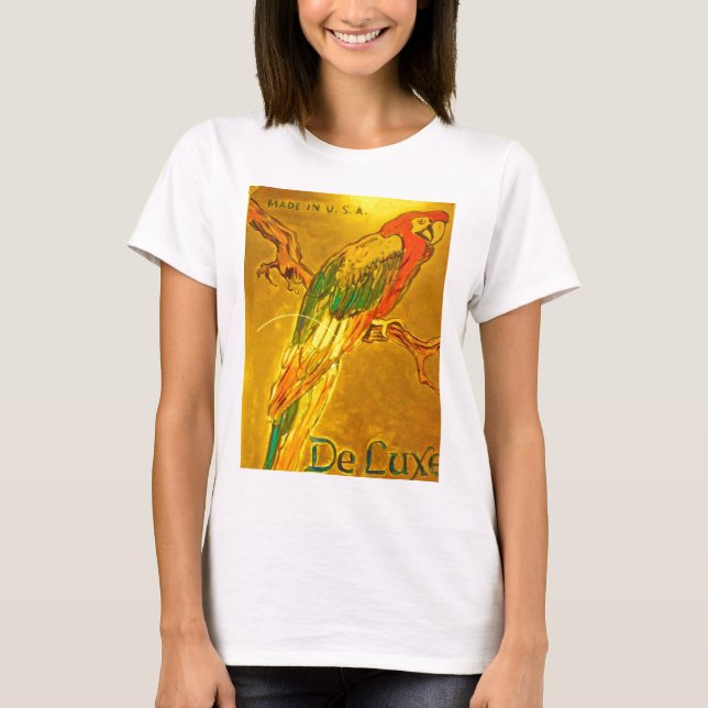 T-shirts Papagaio Dourado (Frente)