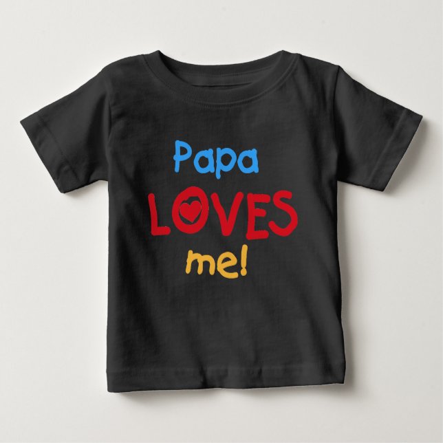 T-shirts Papai me ama (Frente)