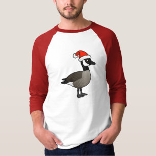 T-shirts Papai noel do ganso de Canadá