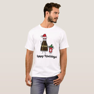 T-shirts Papai noel do Natal da criança do miúdo do pacot