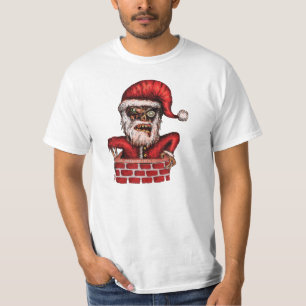 T-shirts Papai noel do zombi
