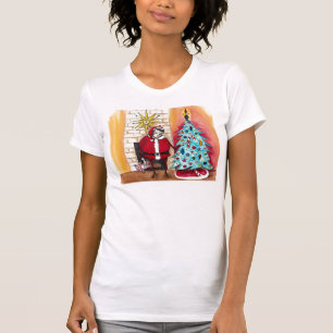 T-shirts Papai noel Elvis