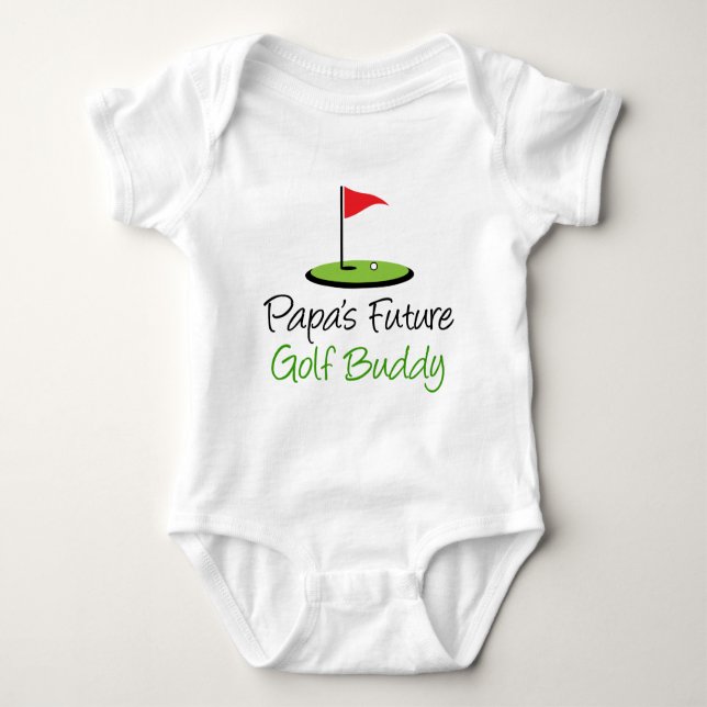 T-shirts Papai's Golf Buddy (Frente)