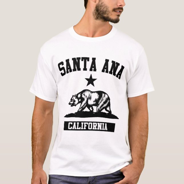 T-shirts Papais noeis Ana California (Frente)