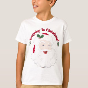 T-shirts Papais noeis De Estilo Vintage Todos Os Dias É Nat