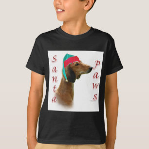 T-shirts Papais noeis de Saluki Paws