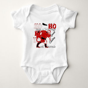 T-shirts Papais noeis incríveis HoHo Feliz Natal