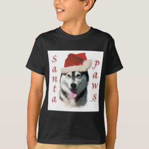 T-shirts Papais noeis Malamute do Alasca
