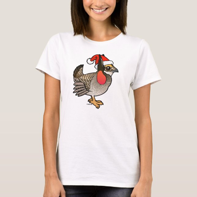 T-shirts Papais noeis Menores Prairie-Chicken (Frente)