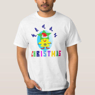 T-shirts ♫ ♥ Papais noeis X-Mas Cute Da Feliz — Legal Valor