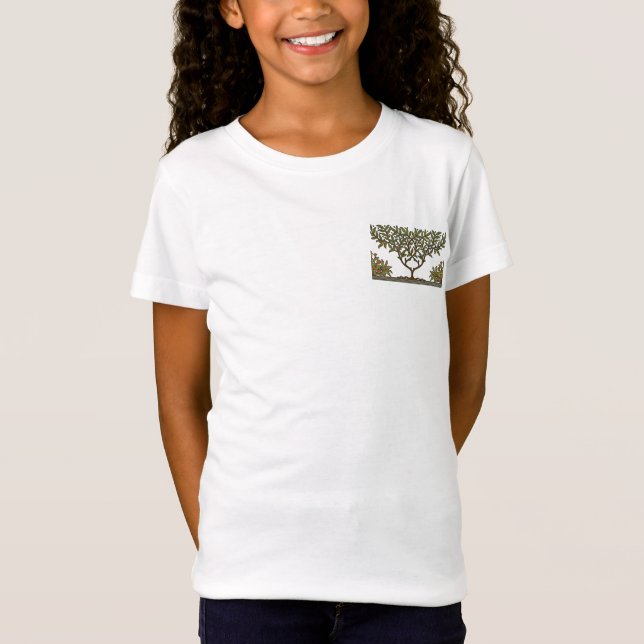 T-shirts Papel de Parede Friso Floral de William Morris (Frente)