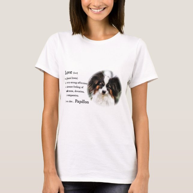 T-shirts Papillon Art Gifts (Frente)