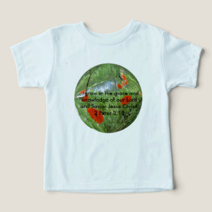 T-shirts papoula, ...cresçam na graça e no conhecimento...