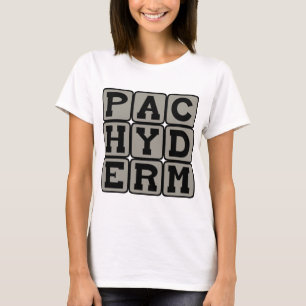 T-shirts Paquiderme, Elefante