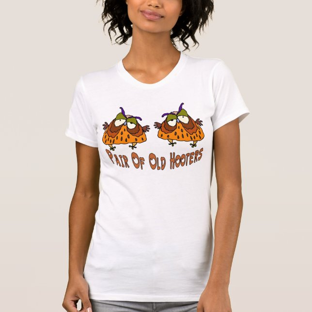 T-shirts Par de Hooters antigos (Frente)