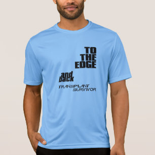 T-shirts Para a borda e para trás - sobrevivente de transp