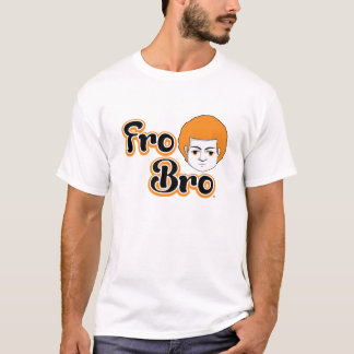 T-shirts Para Bro - laranja & preto