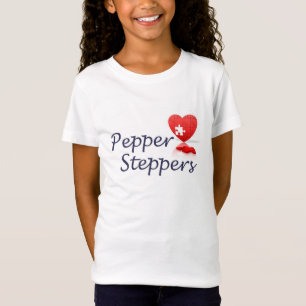 T-shirts para meninas - a cola funciona pequeno por o Web