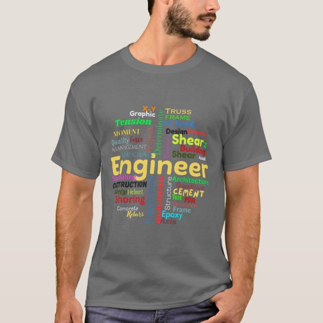 T-Shirts para o Engenheiro 004 (Frente)