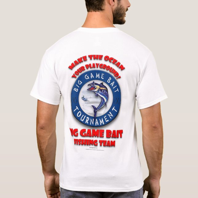 T-shirts Para possuir o oceano! "Wahoo " (Verso)