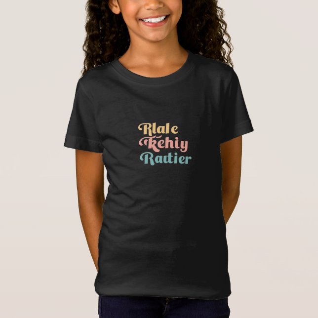 T-Shirts para raparigas (Frente)