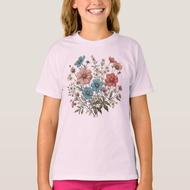 T-Shirts para raparigas (Frente)