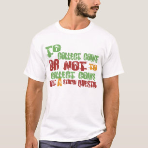 T-shirts Para recolher moedas