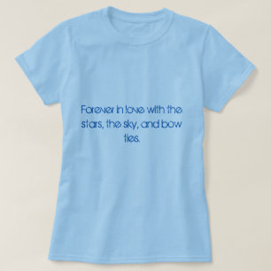 T-shirts Para sempre no amor