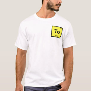 T-shirts Para - Símbolo da Tabela Periódica da Química de T